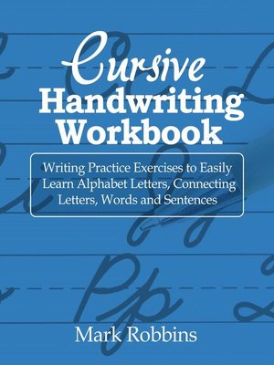 cover image of Cursive Handwriting Workbook